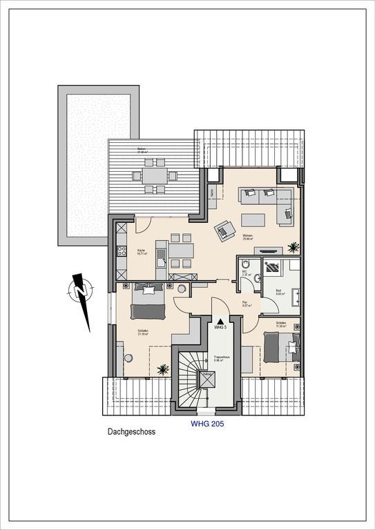 Appartements Buesum Ds10 部屋 写真